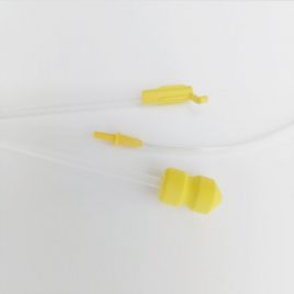 Sonde jaune avec raccord / Yellow Foam Catheter
